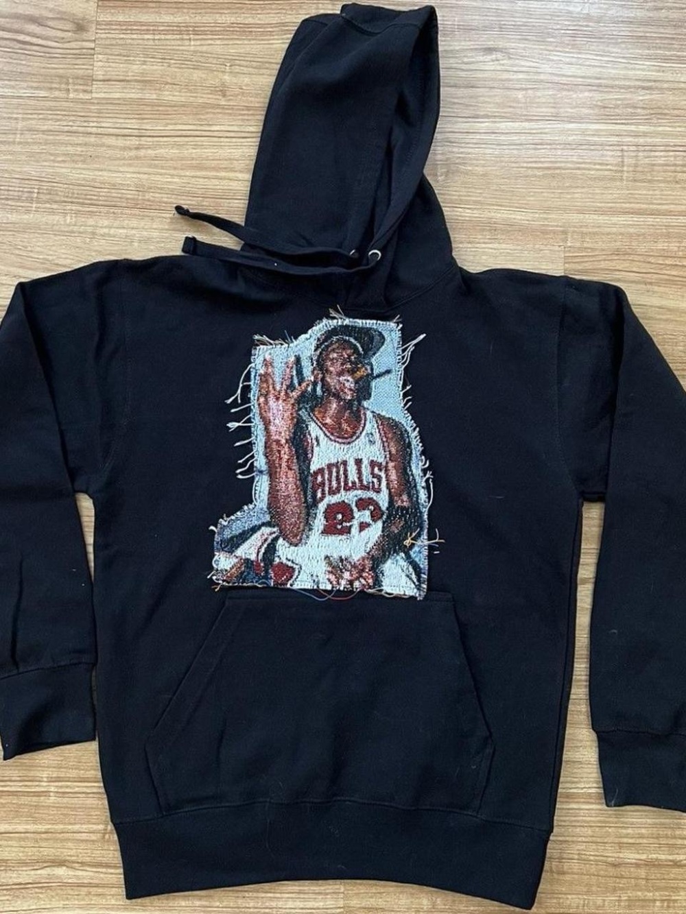 NBA Chicago Bulls 3 Rings Michael Jordan Stitched Hoodie